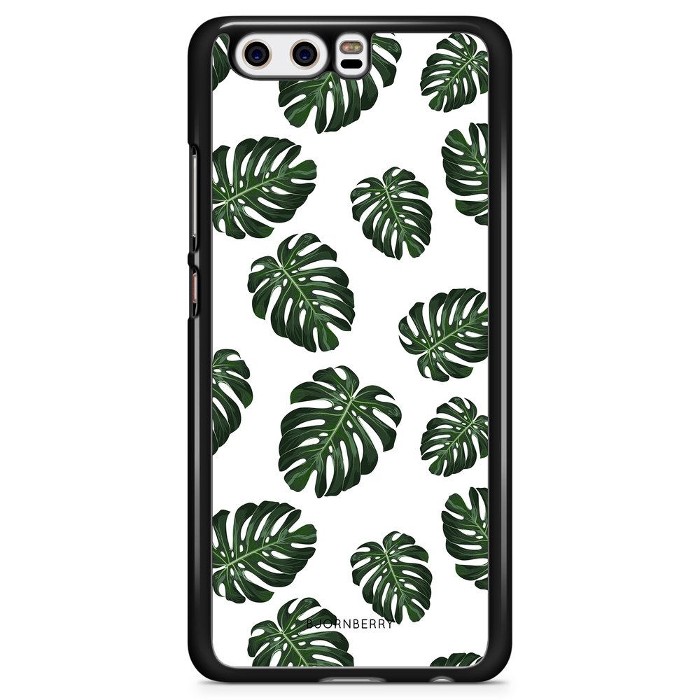 Huawei P10 Case - Monstera Pattern