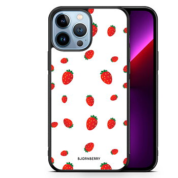 iPhone 13 Pro Max Case - Strawberry Pattern