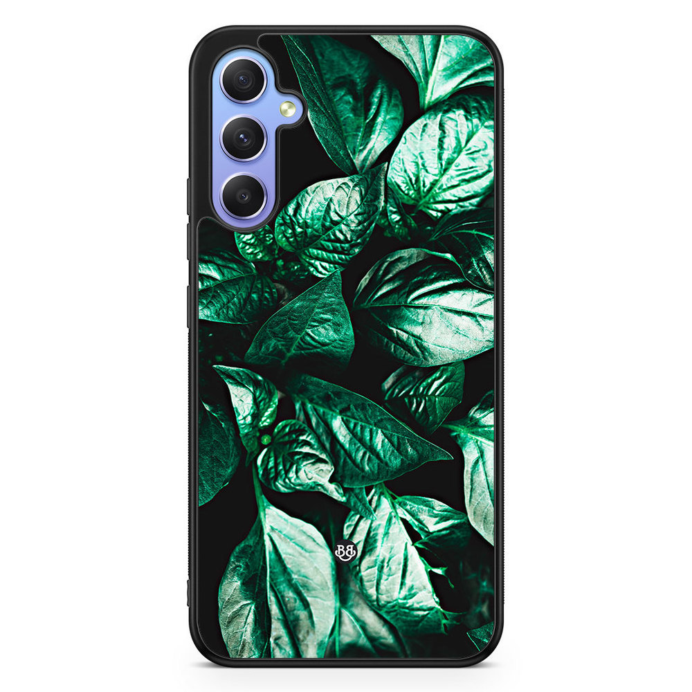 Samsung Galaxy A34 5G Case - Green Leaves
