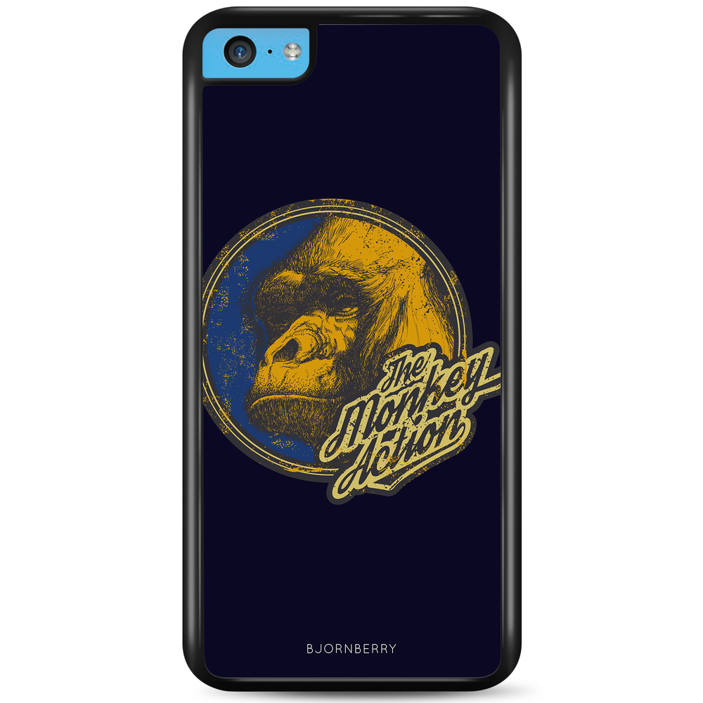 iPhone 5C Case - Monkey Action