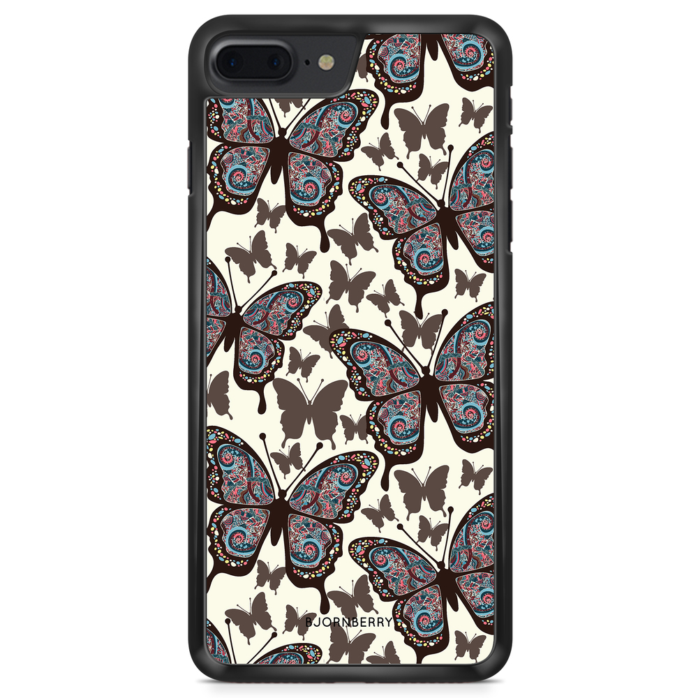 iPhone 8 Plus Case - Colorful Butterflies