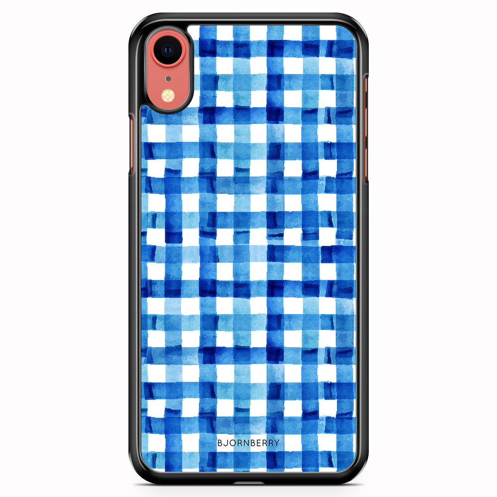 iPhone XR Case - Blue Stripes