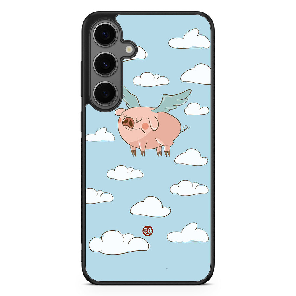 Samsung Galaxy S24 Plus Case - Flying Pig