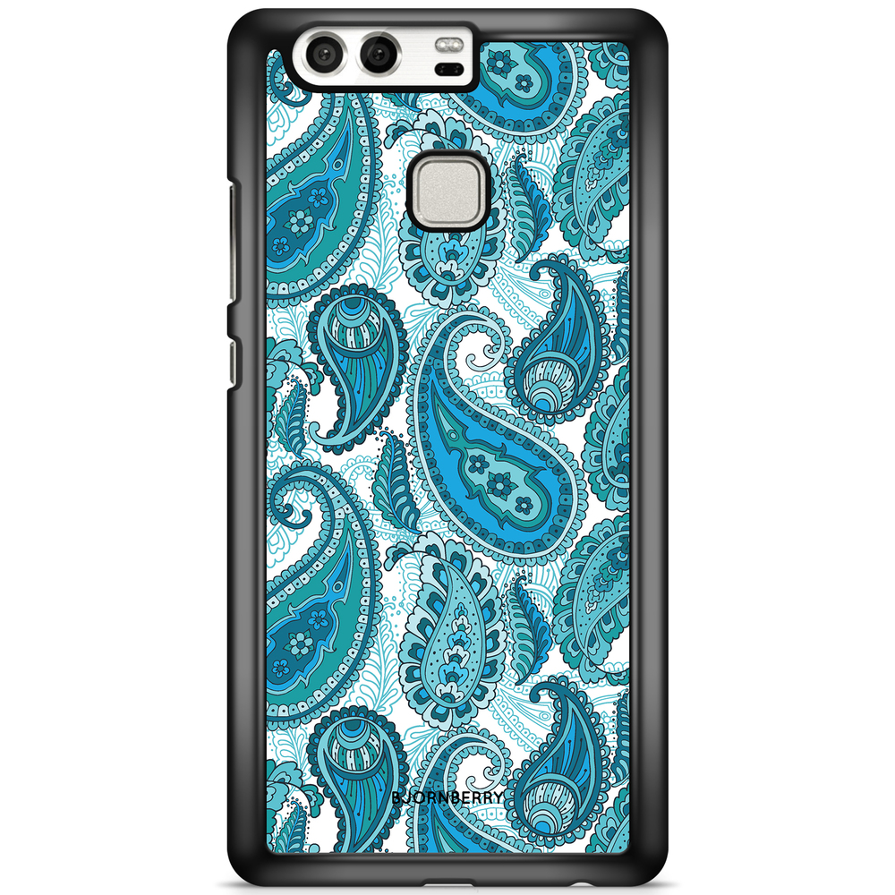 Huawei P9 Plus Case - Blue Paisley