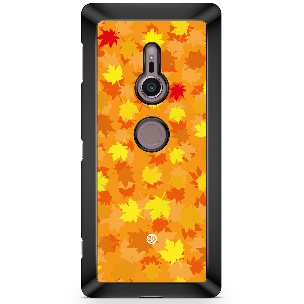 Sony Xperia XZ2 Case  - Orange leaves