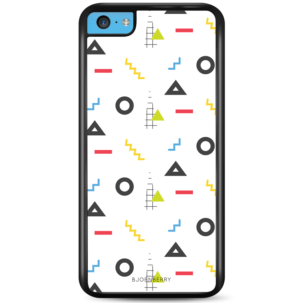 iPhone 5C Case - 80s Pattern