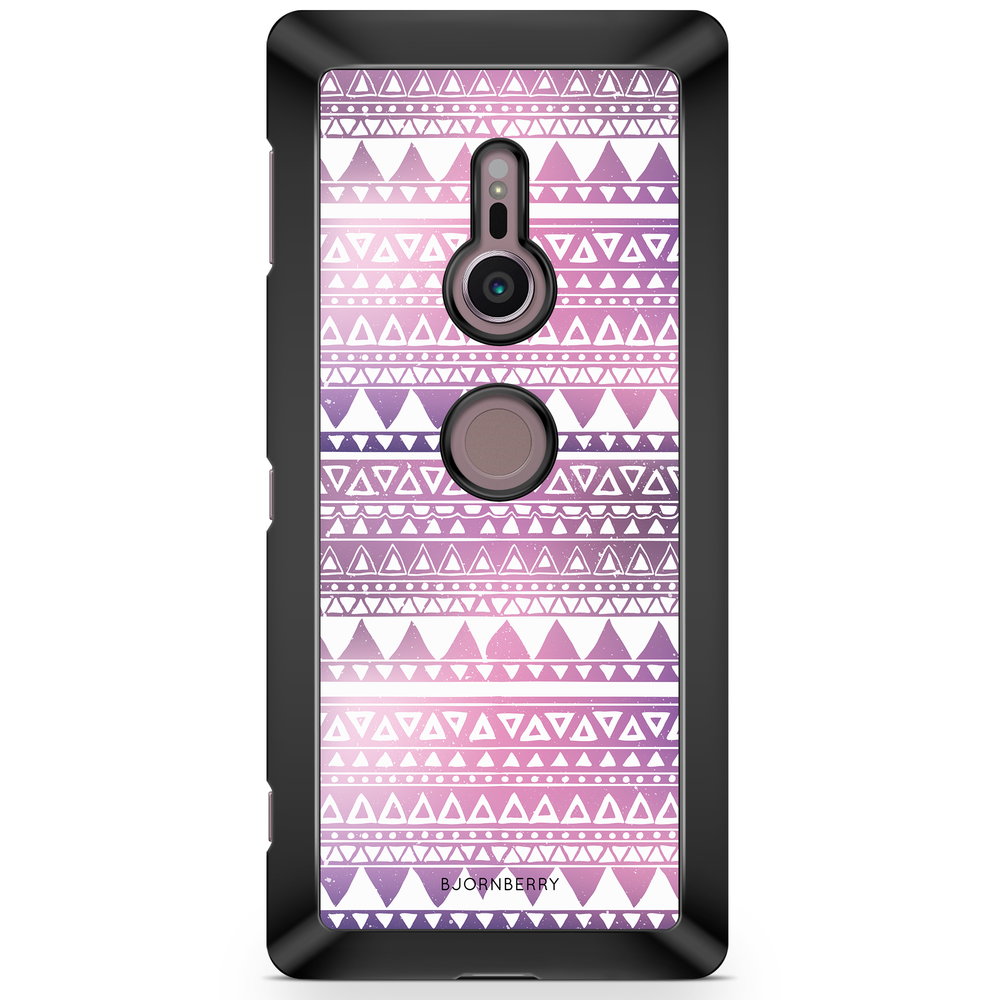 Sony Xperia XZ2 Case  - Purple Aztec