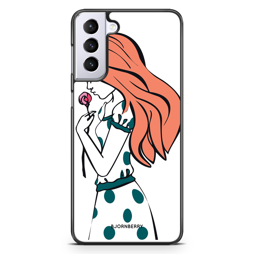 Samsung Galaxy S21 Plus Case - Girl Rose