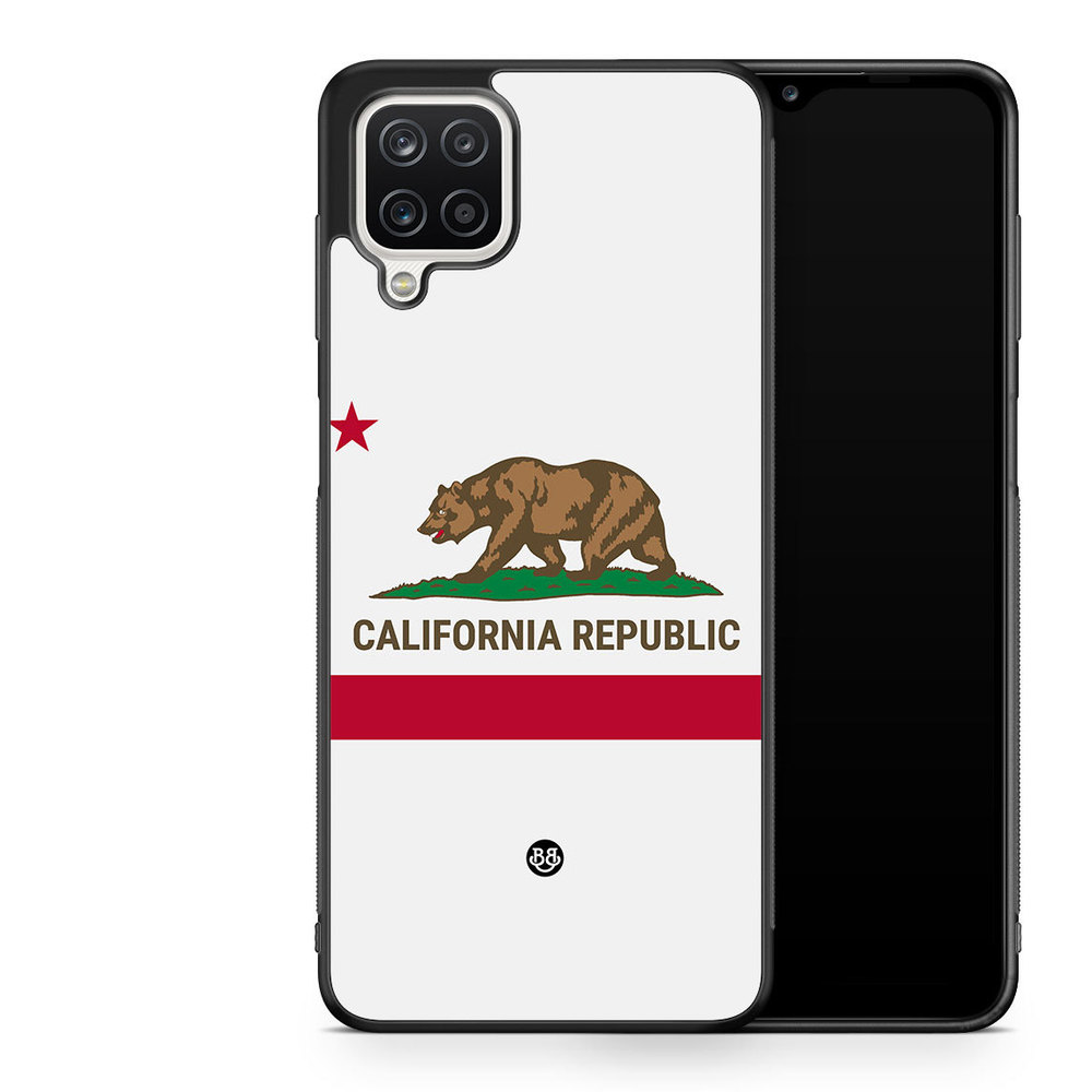 Samsung Galaxy A12 Case - California Bear