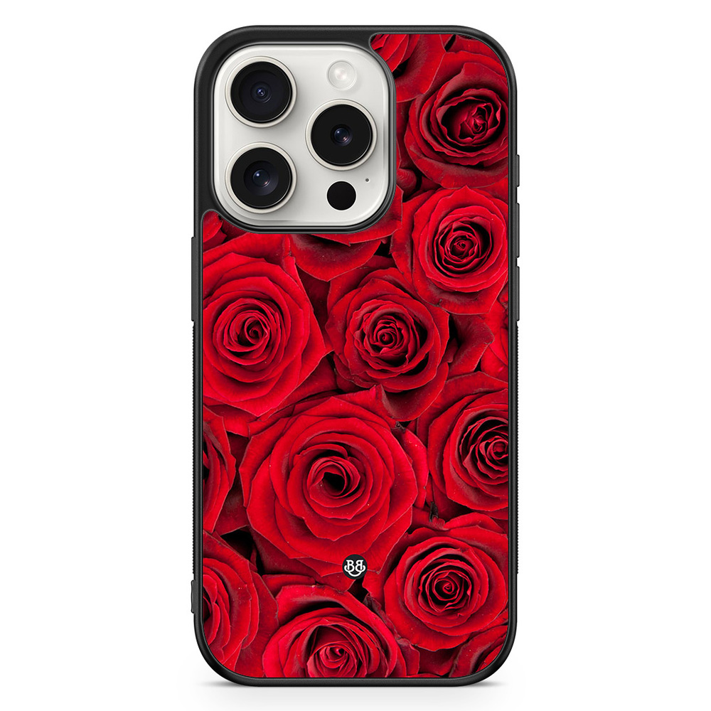 iPhone 15 Pro Case - Red Roses