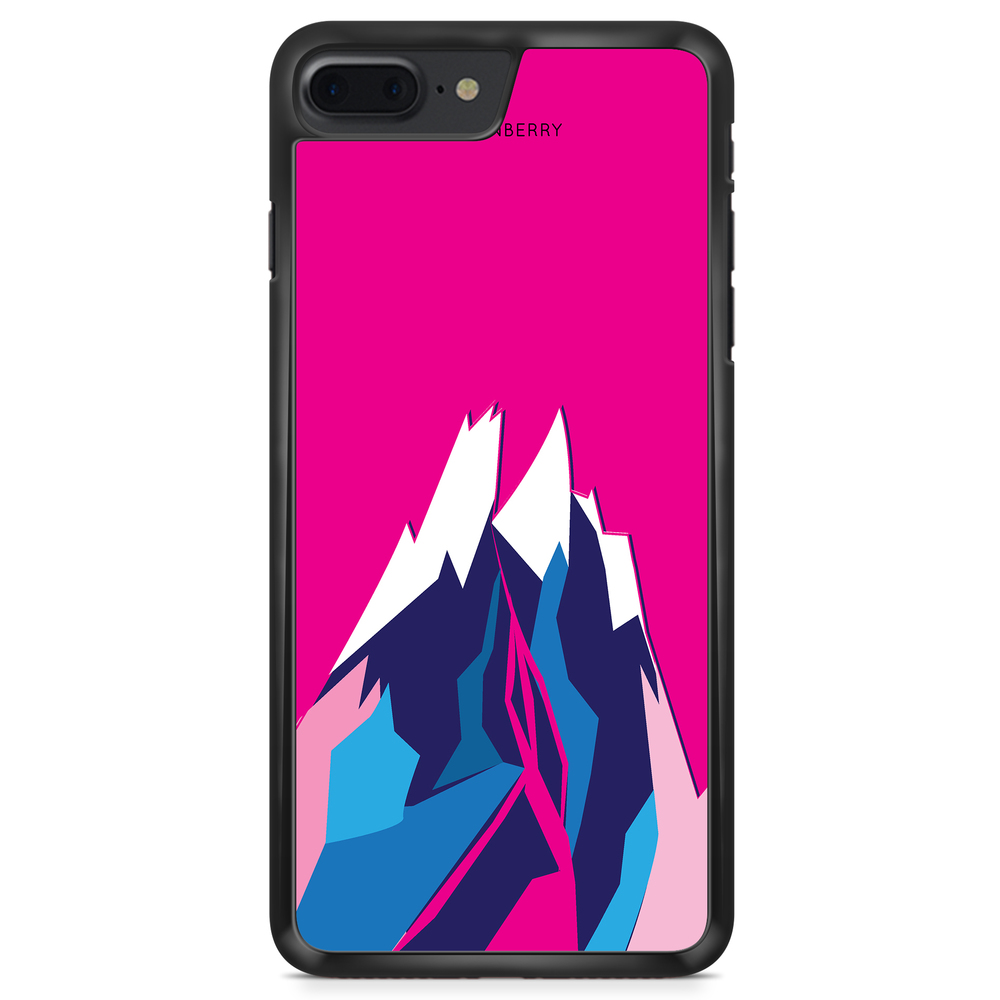 iPhone 8 Plus Case - Pink Mountain