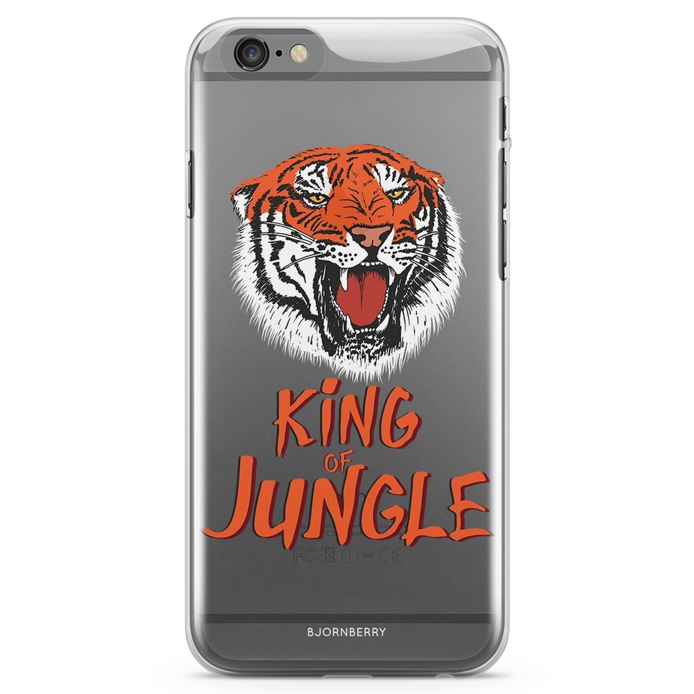 iPhone 6/6s TPU Case - King of Jungle