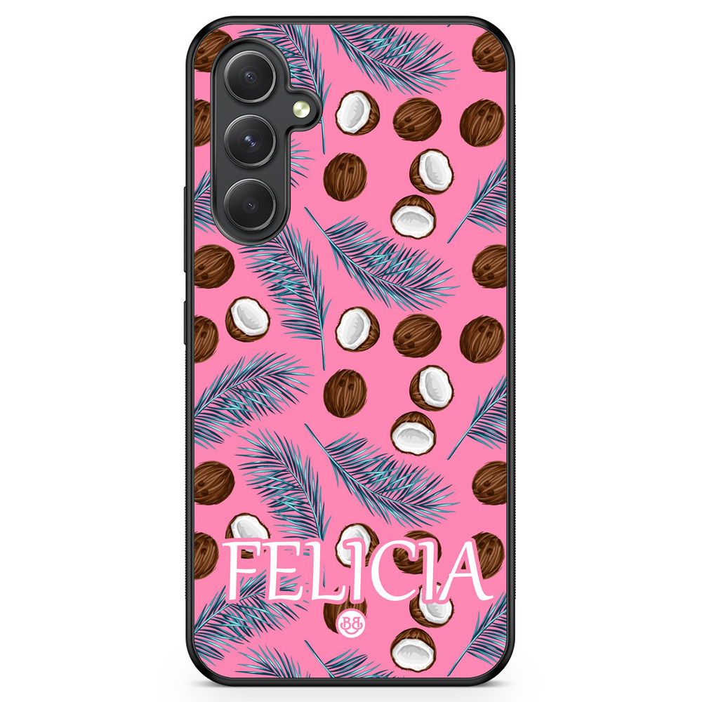 Samsung Galaxy A54 5G Custom Case - Tropical Name
