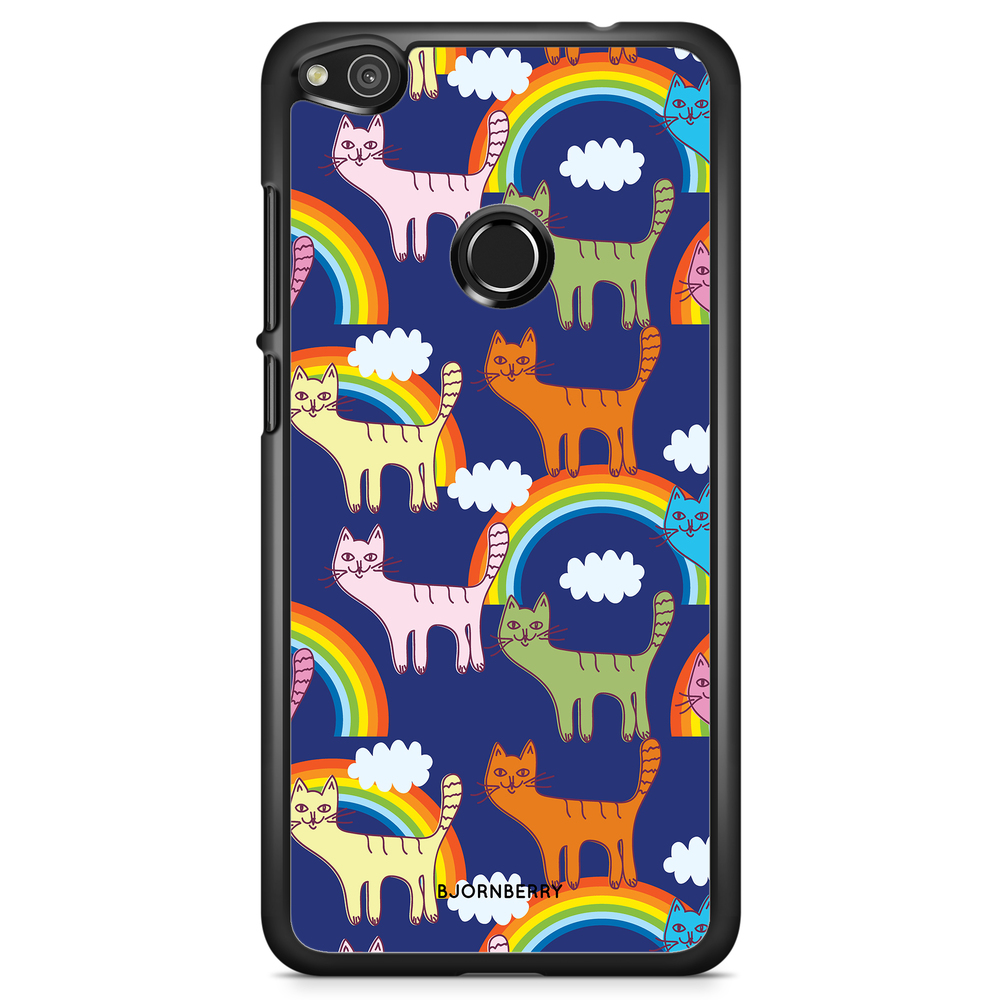 Huawei Honor 8 Lite Case - Cats & Rainbows
