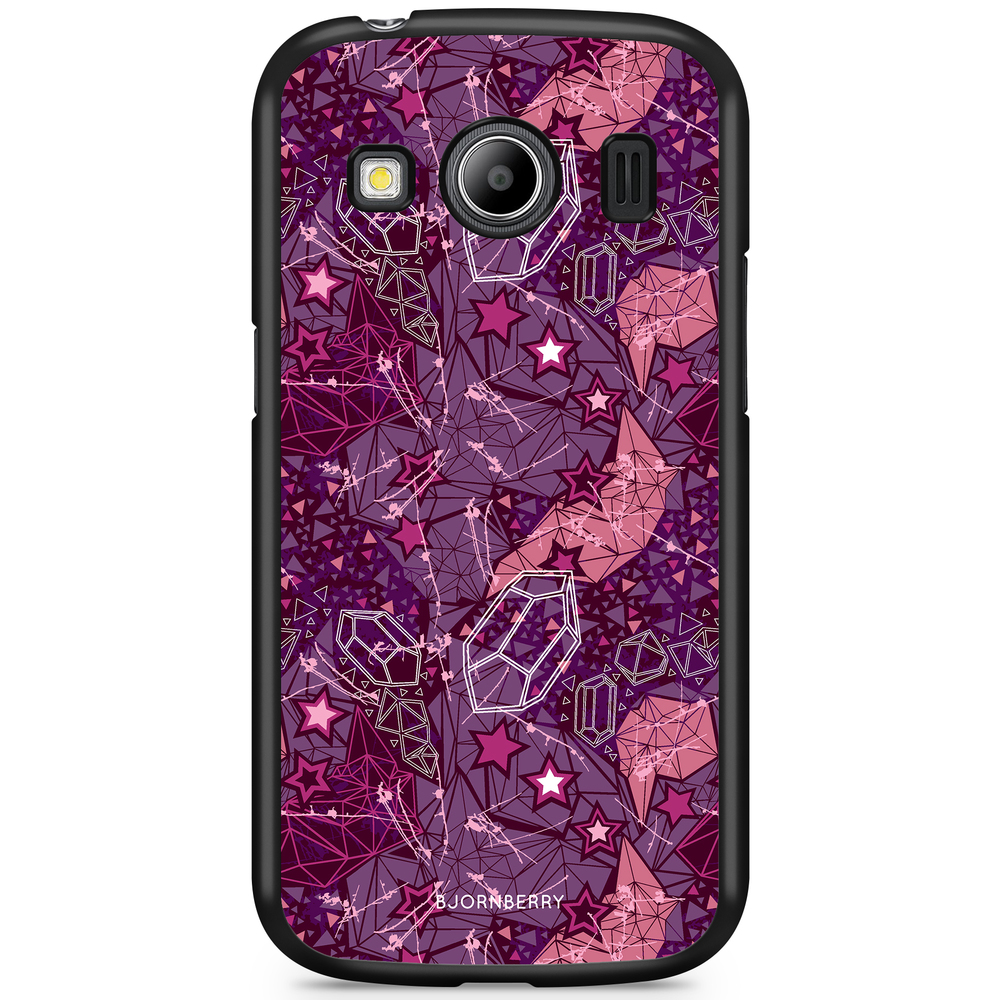 Samsung Galaxy Ace 4 Case - Purple Stars