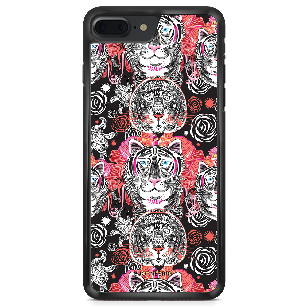 iPhone 8 Plus Case - Cartoon Tigers