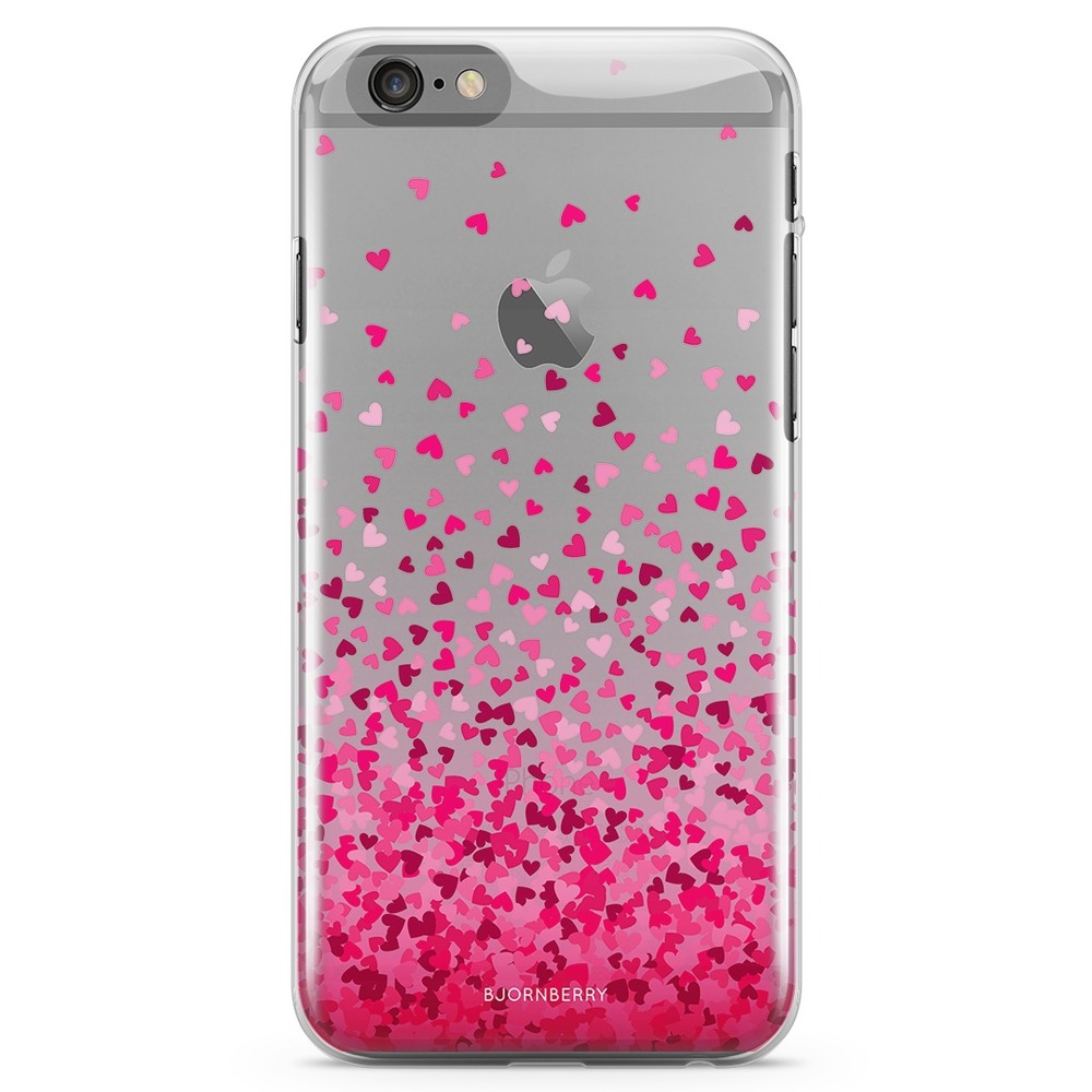 iPhone 6/6s TPU Case - Heart Confetti