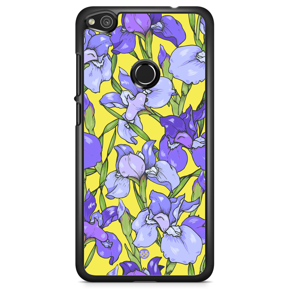Huawei Honor 8 Lite Case - Iris Flowers