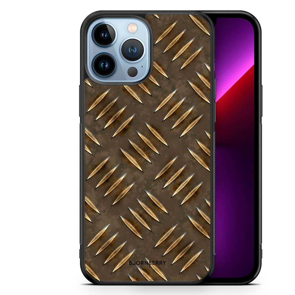 iPhone 13 Pro Max Case - Steel Pattern