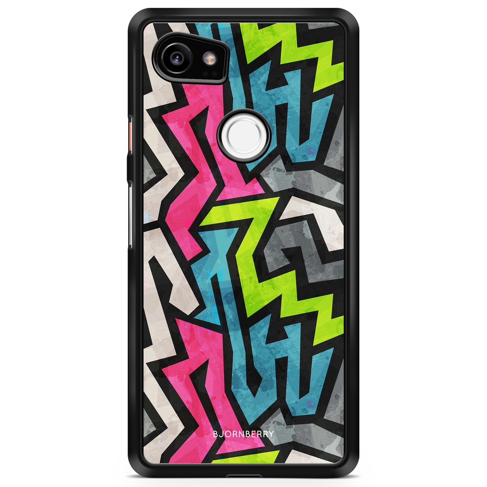 Google Pixel 2 XL Case - Grunge Graffiti