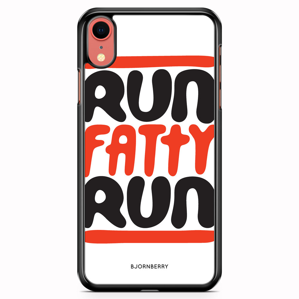 iPhone XR Case - Run fatty run