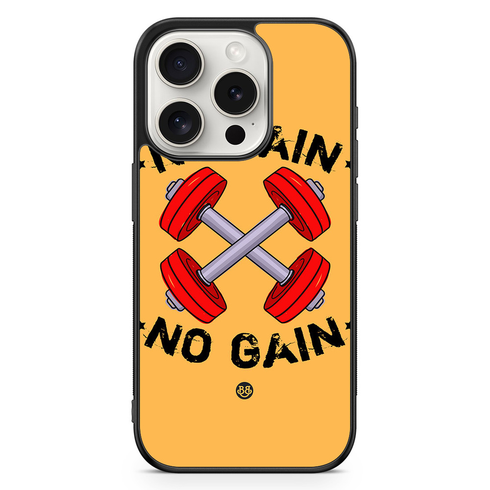 iPhone 15 Pro Case - No Pain No Gain
