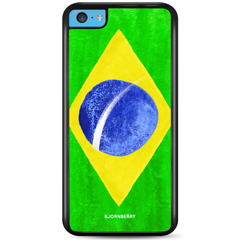 iPhone 5C Case - Brazil Flag