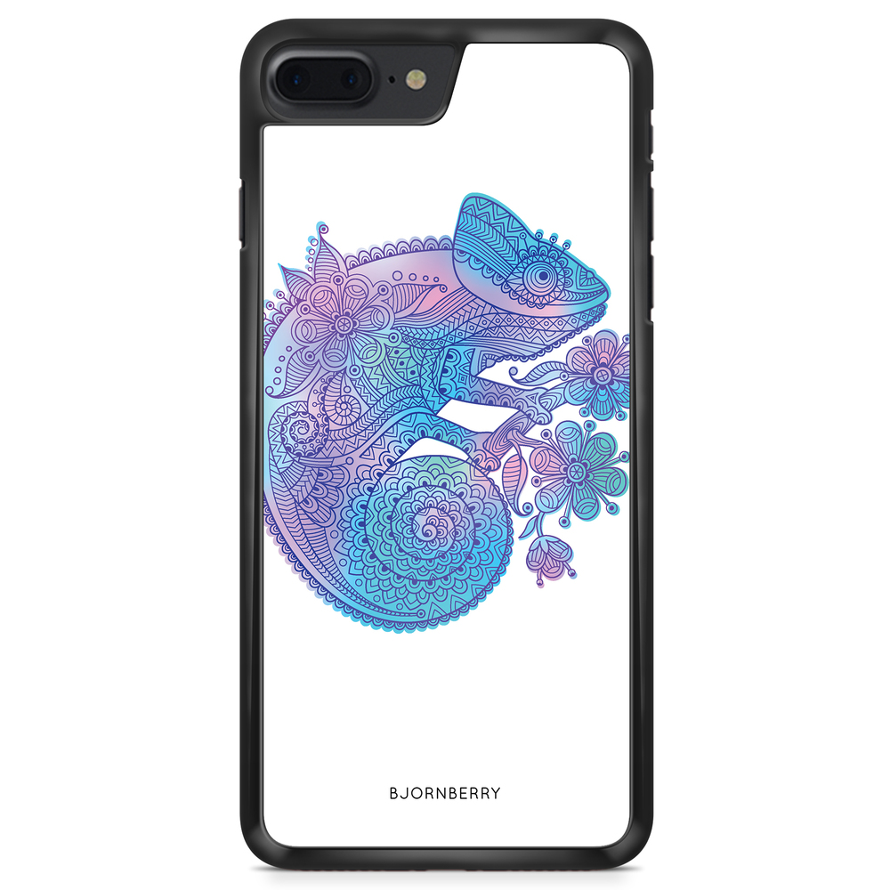 iPhone 8 Plus Case - Mandala Chameleon