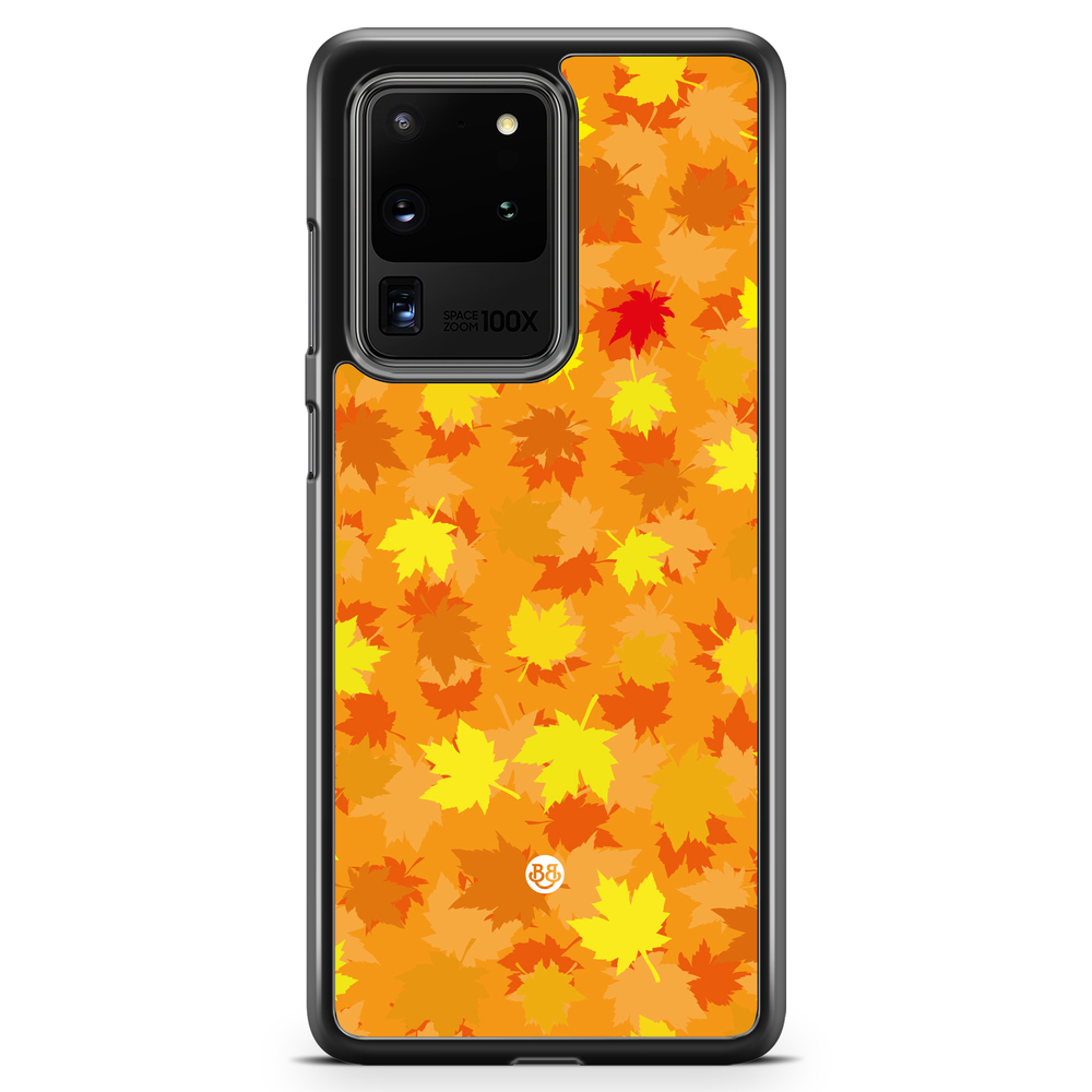 Samsung Galaxy S20 Ultra Case - Orange leaves