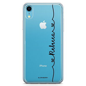 iPhone XR Skal Fashion Custom - Hjärta & Namn