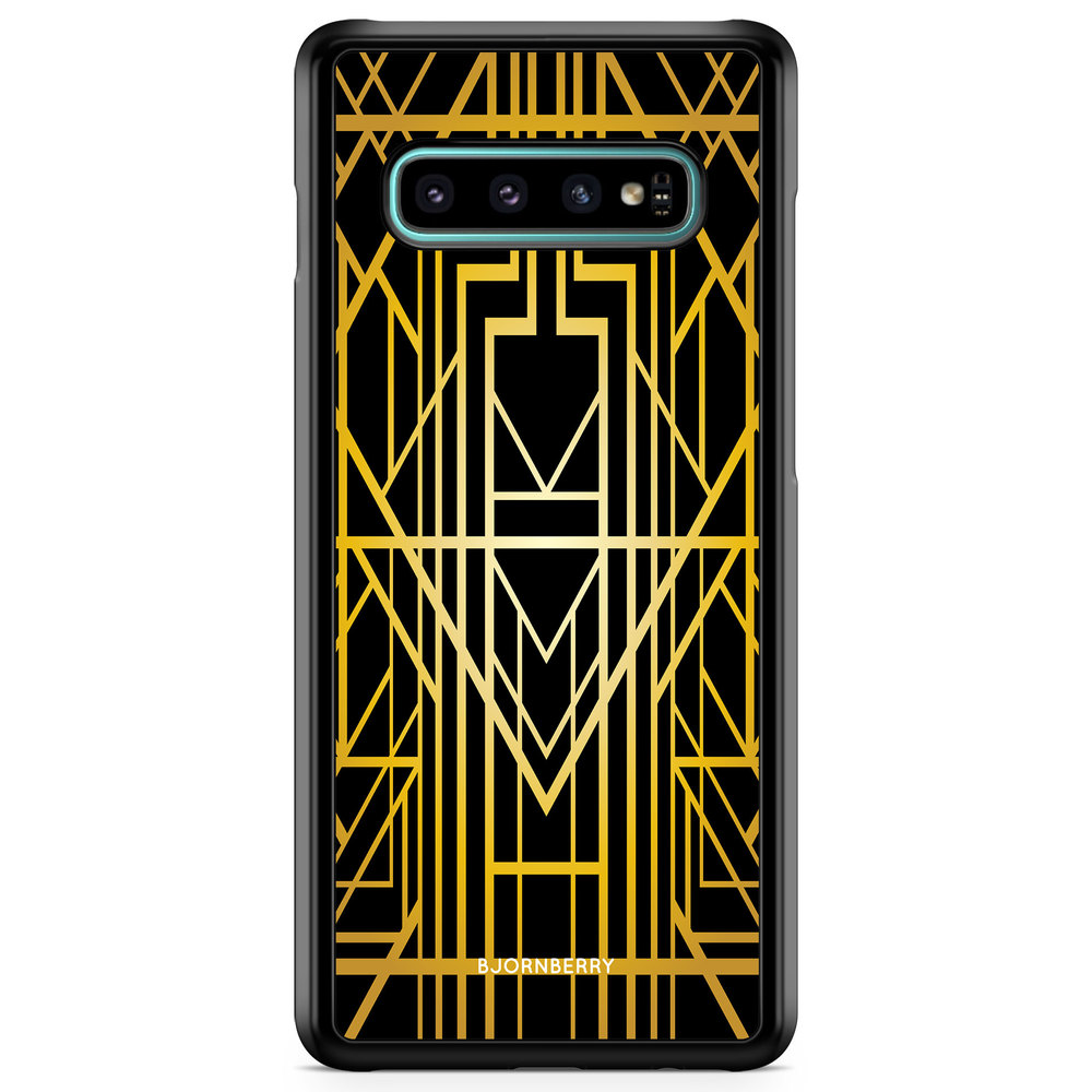 Samsung Galaxy S10 Case - Golden Pattern