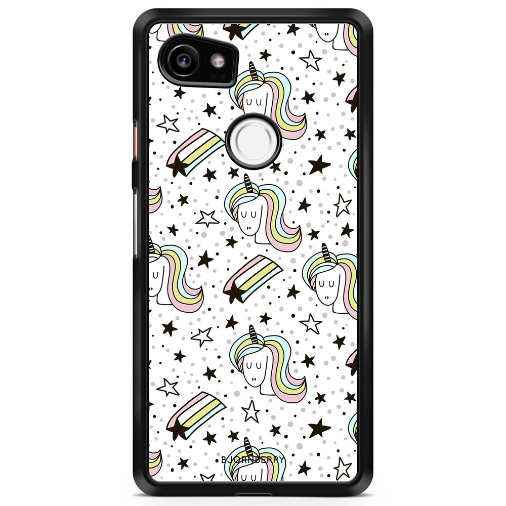 Google Pixel 2 XL Case - Unicorn Pattern