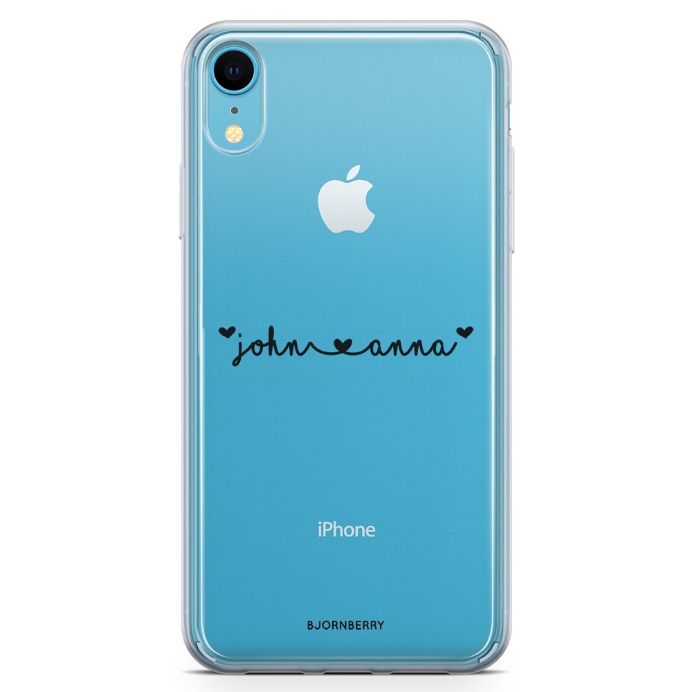 iPhone XR Fashion Custom Case - Name ❤ Name