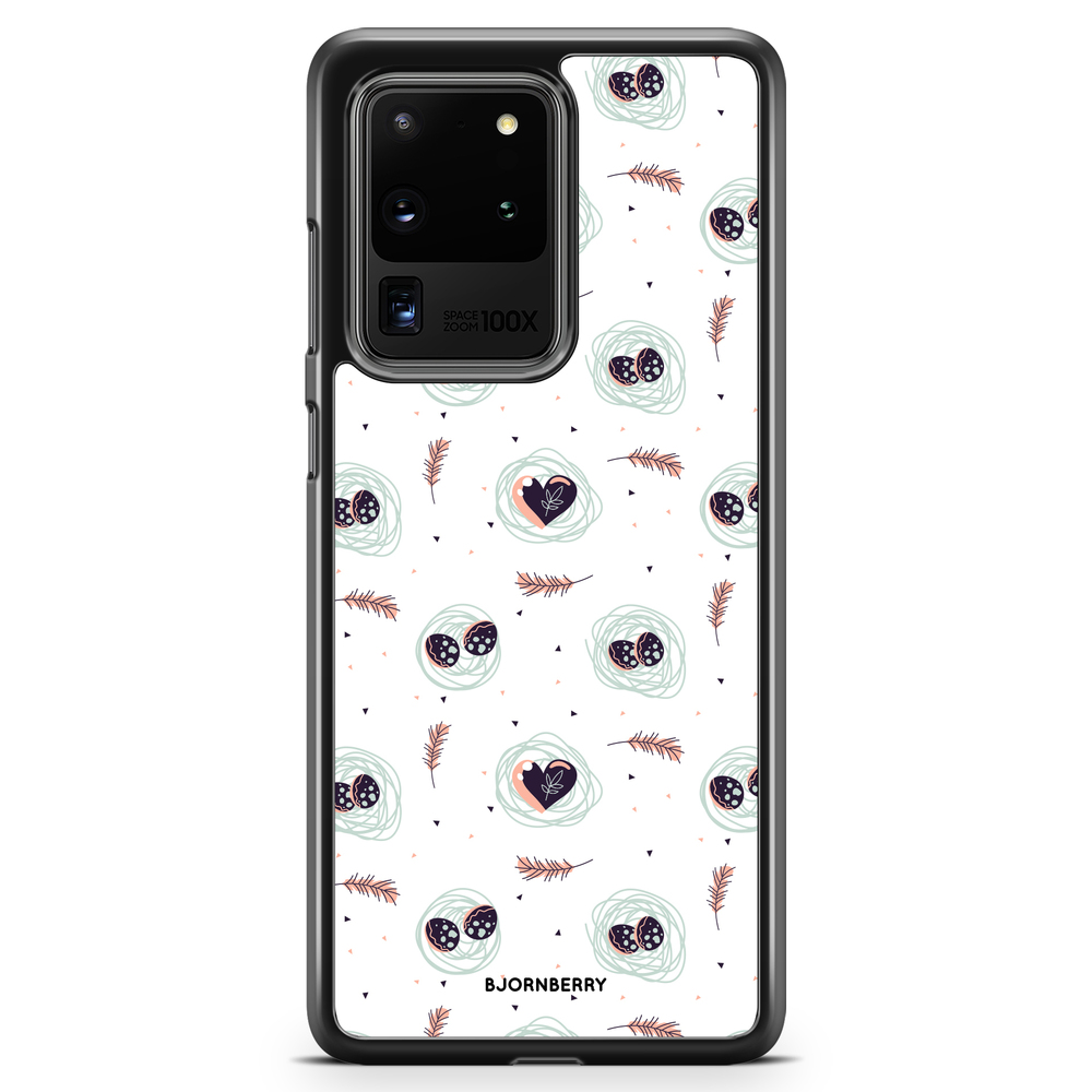 Samsung Galaxy S20 Ultra Case - Eggs and Hearts