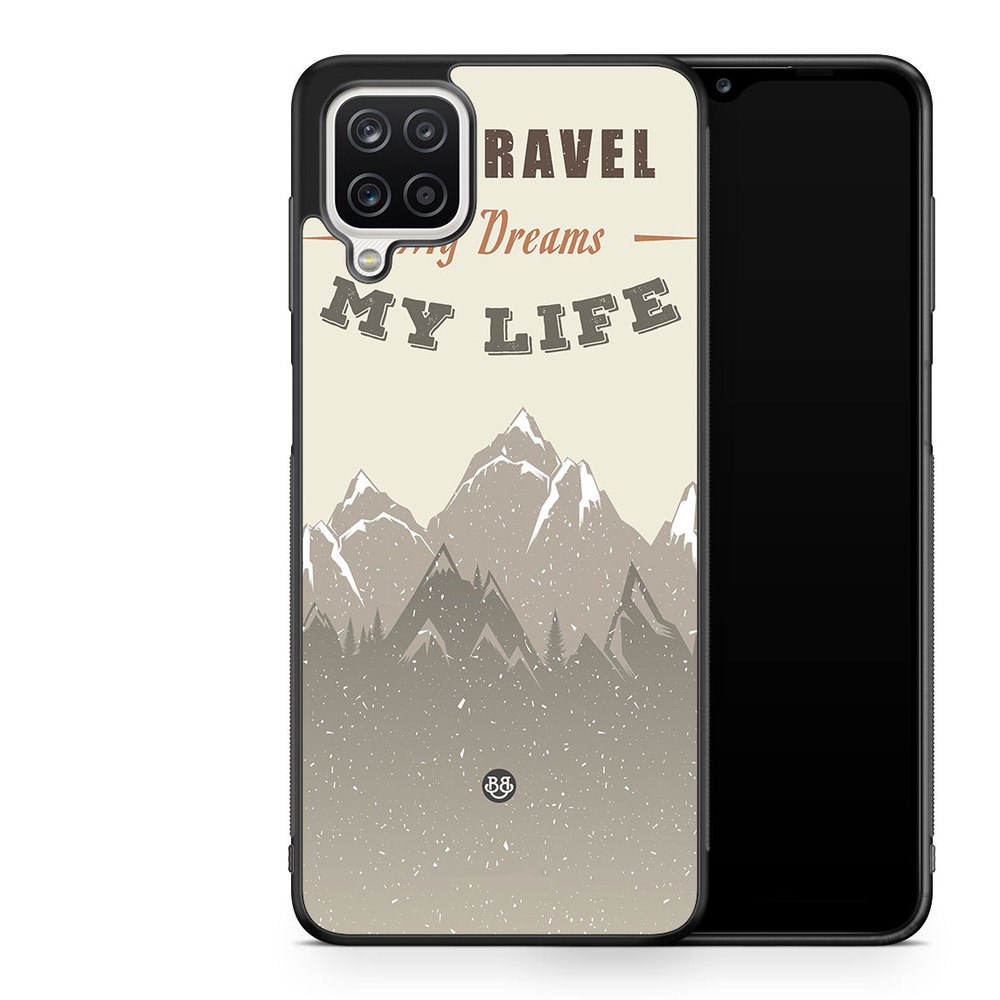 Samsung Galaxy A12 Case - My Travels, My Life