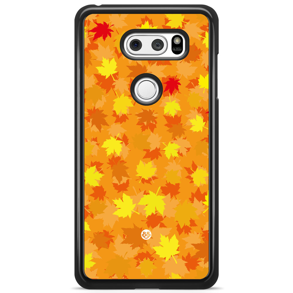 LG V30 Case - Orange leaves