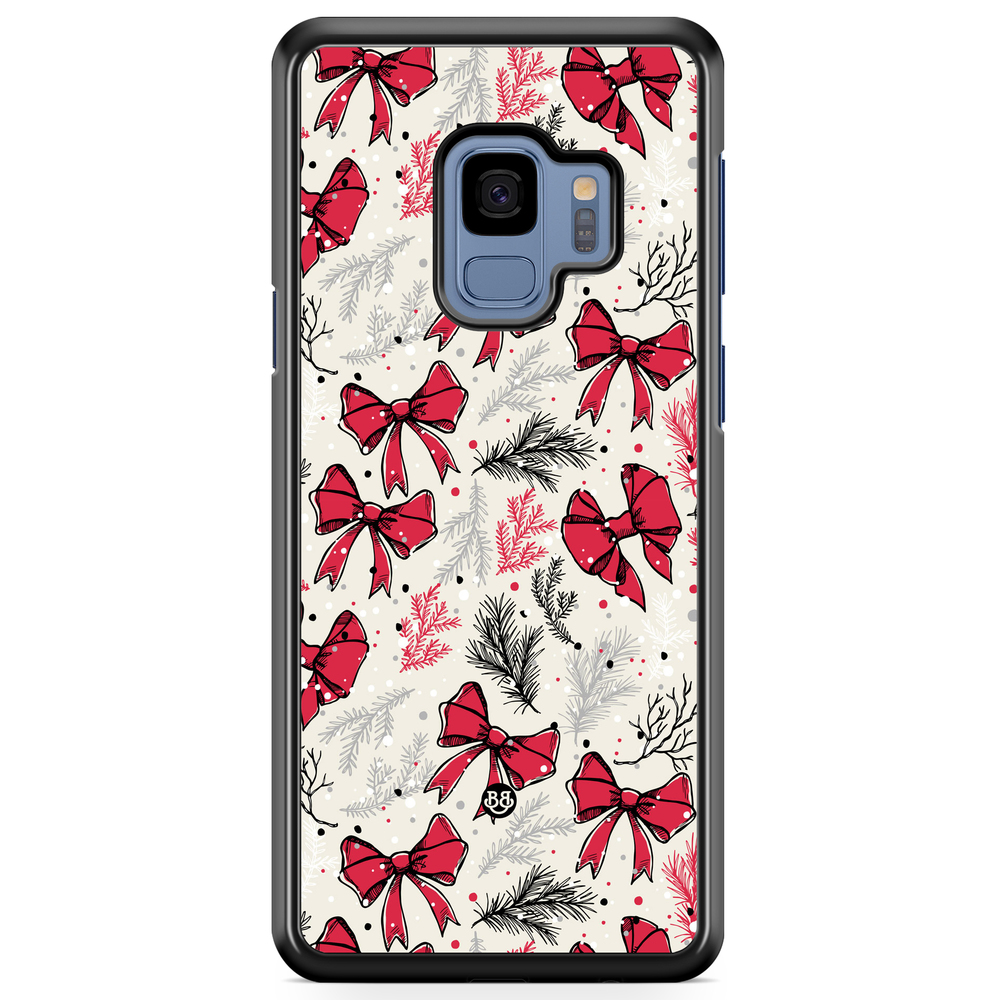 Samsung Galaxy S9 Case - Christmas Bows