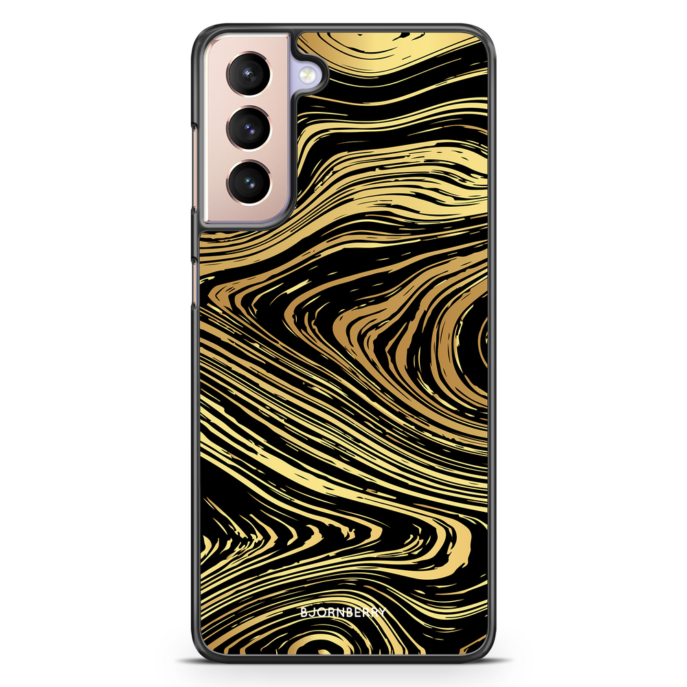 Samsung Galaxy S21 Case - Gold Marble