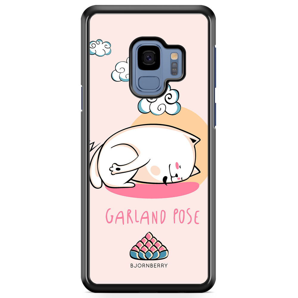 Samsung Galaxy S9 Case - Yoga Cat Garland