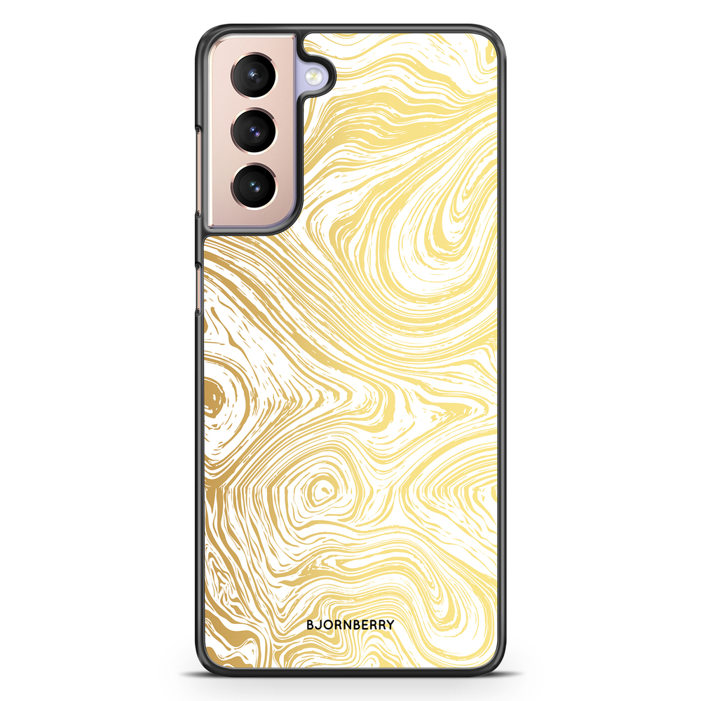 Samsung Galaxy S21 Case - Gold Marble