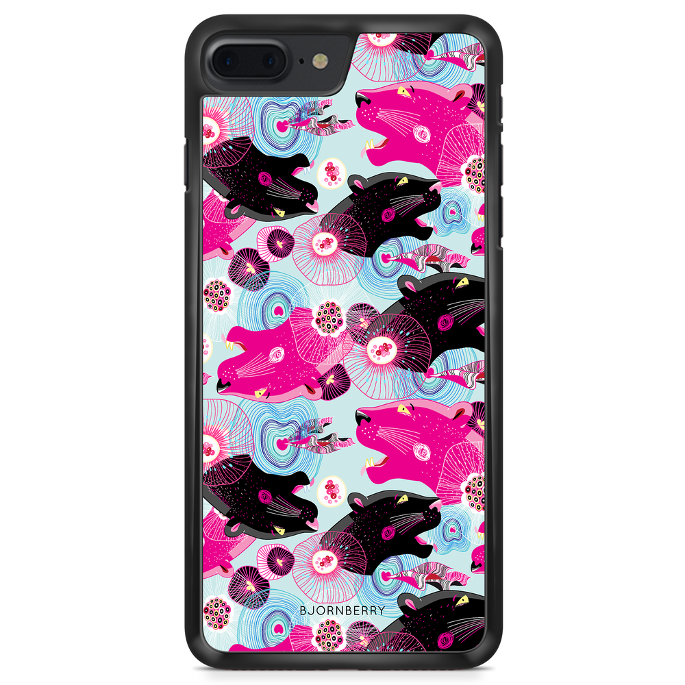 iPhone 8 Plus Case - Panther Pattern