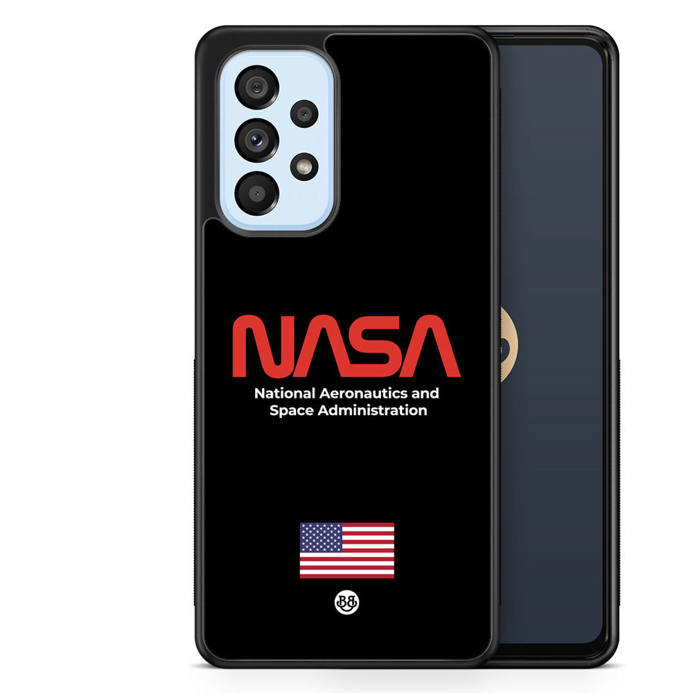 Samsung Galaxy A53 5G Skal - NASA Worm Svart