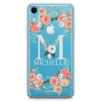 iPhone XR Skal Fashion Custom - Monogram Namn