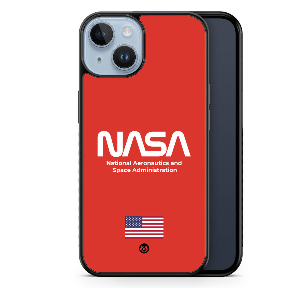 iPhone 14 Plus Case - NASA Worm Red