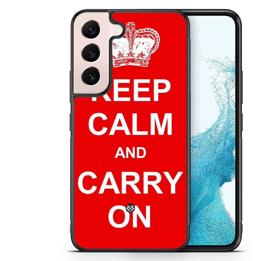 Samsung Galaxy S23 5G Case - Keep calm carry on