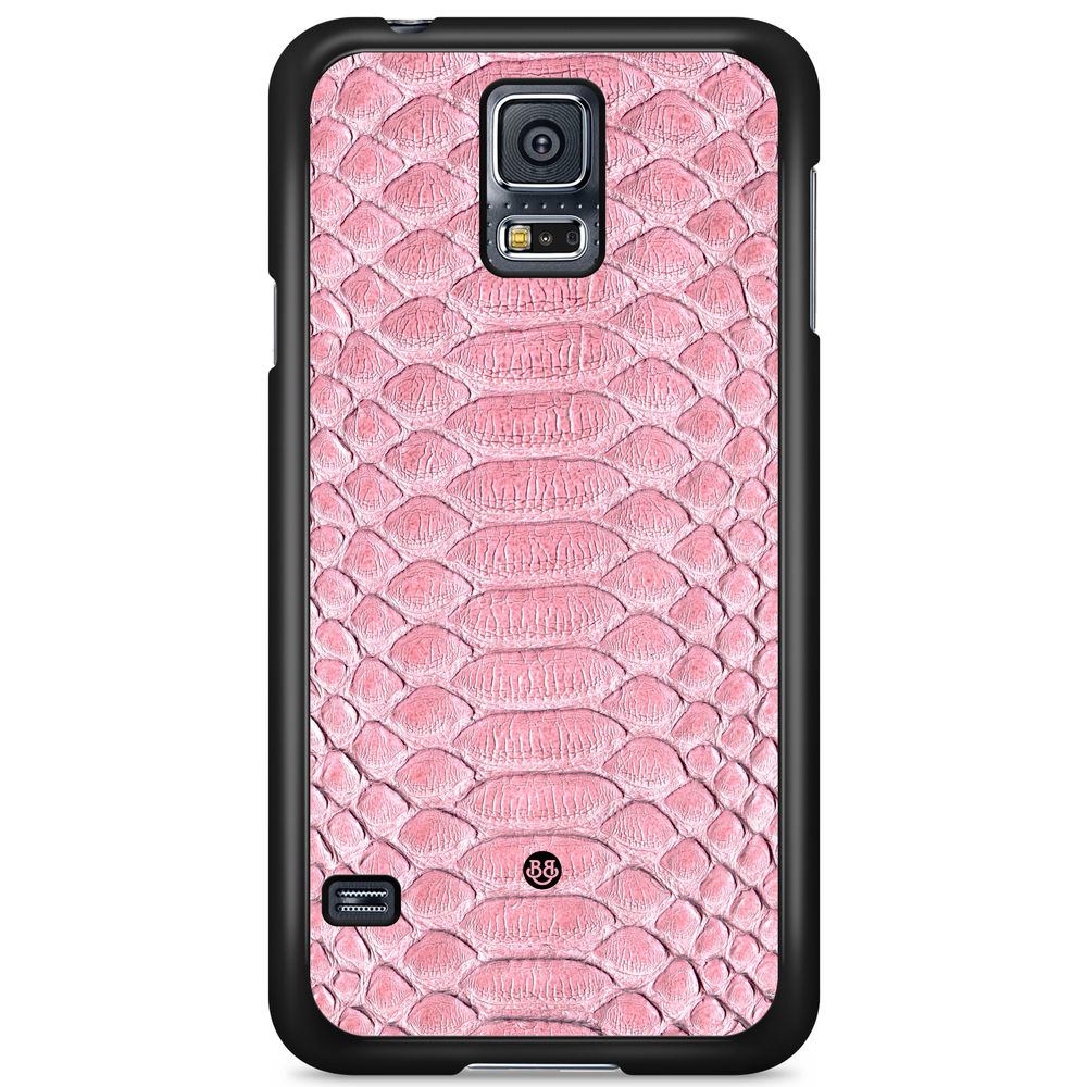 Samsung Galaxy S5/S5 NEO Case - Salmon Snake