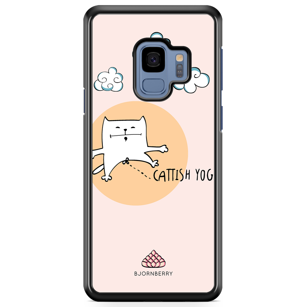 Samsung Galaxy S9 Case - Cattish Yoga