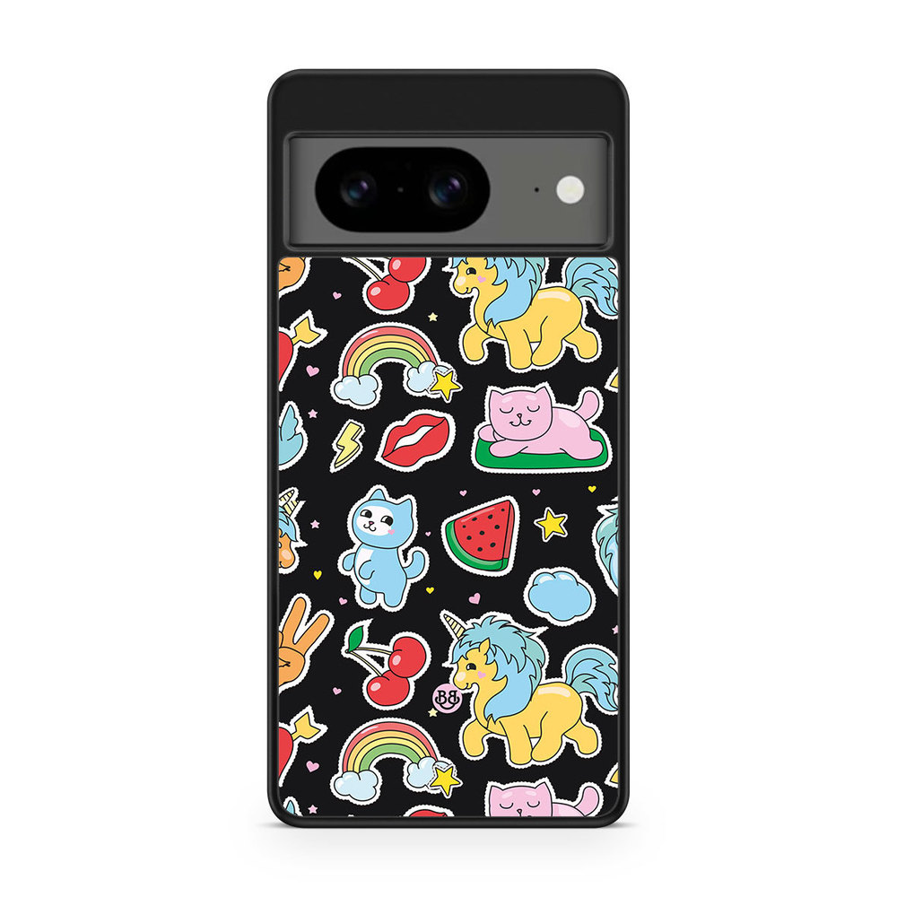 Google Pixel 8 Case - Cute Stickers