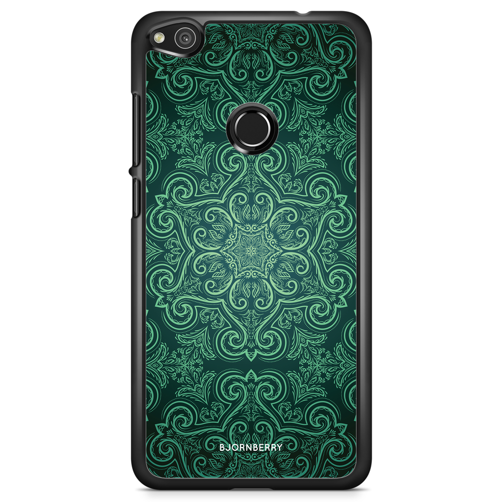 Huawei Honor 8 Lite Case - Green Retro Pattern