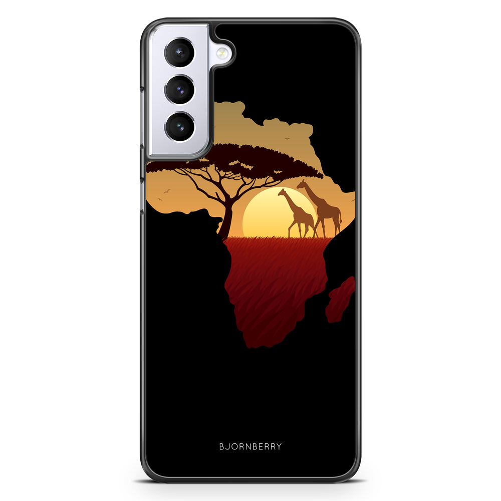 Samsung Galaxy S21 Plus Case - Africa Black